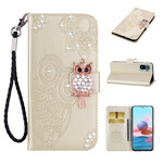 Xiaomi Redmi Note 10 / Note 10s SkalMandala Owl and Charm Xiaomi Redmi Note 10 / Note 10s SkalMandala Owl and Charm