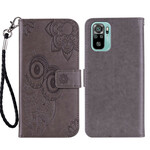 Xiaomi Redmi Note 10 / Note 10s SkalMandala Owl och rem