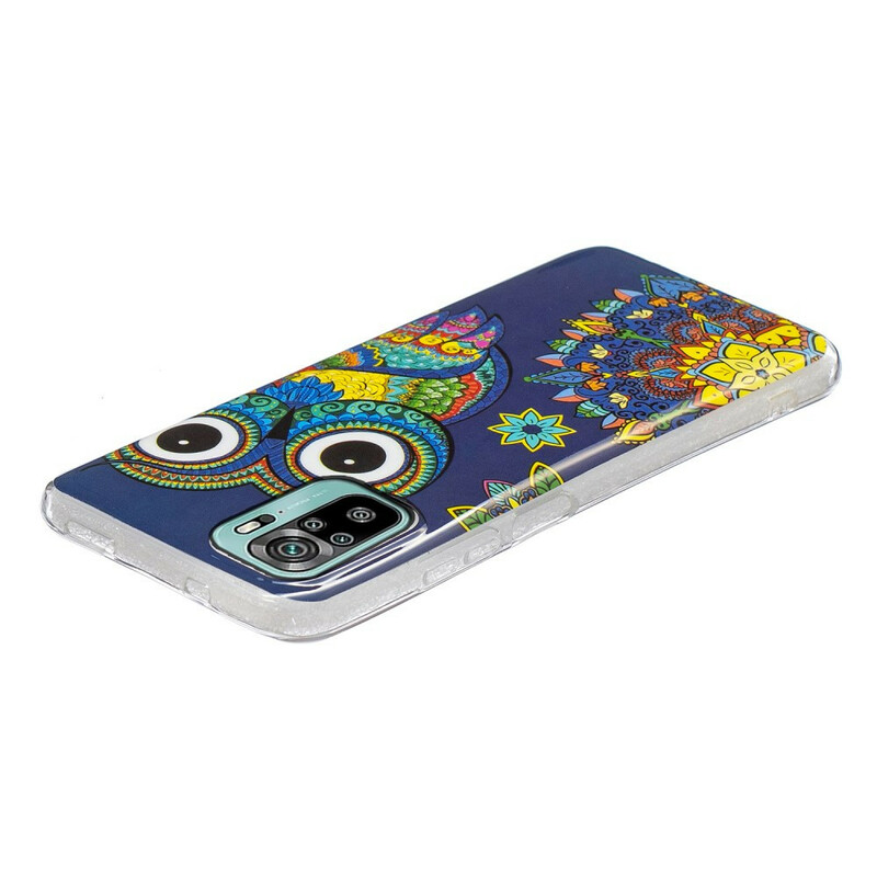 Xiaomi Redmi Note 10 / Note 10s Owl Fluorescent Case