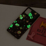 Xiaomi Redmi Note 10 / Note 10s fodral Liberty Flowers Fluorescent