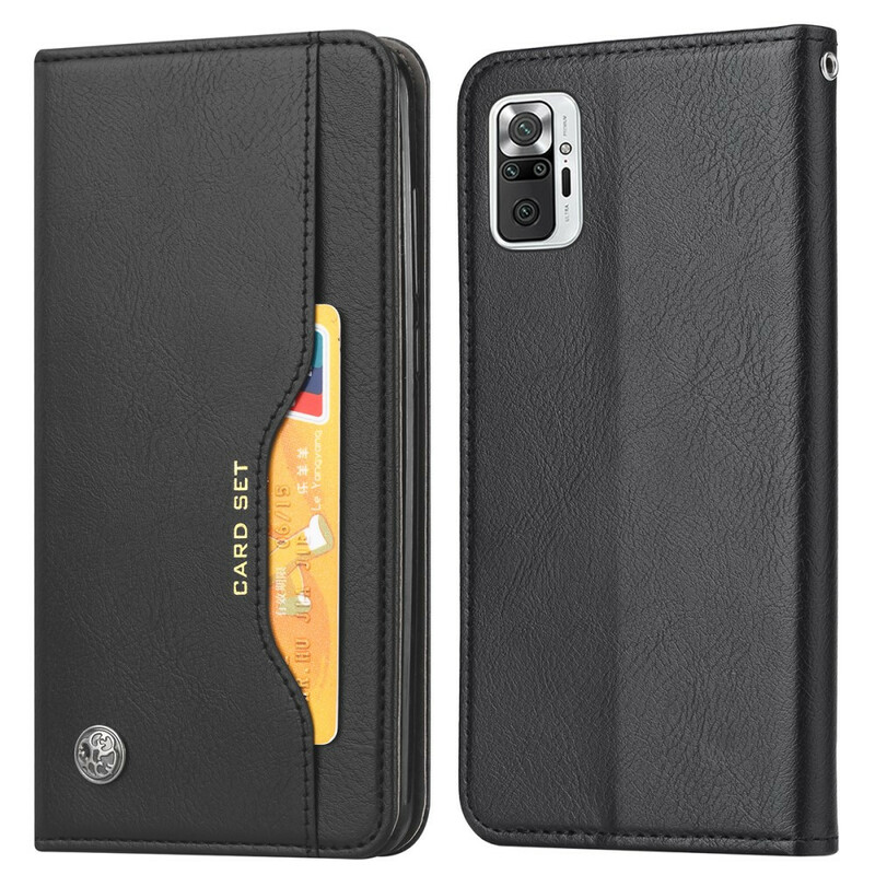 Flip Cover Xiaomi Redmi Note 10 / Note 10s Leatherette Card Case