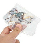 Xiaomi Redmi Note 10 / Note 10s silikonfodral med marmorerad effekt