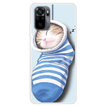 Xiaomi Redmi Note 10 / Note 10s fodral Sleeping Kitten