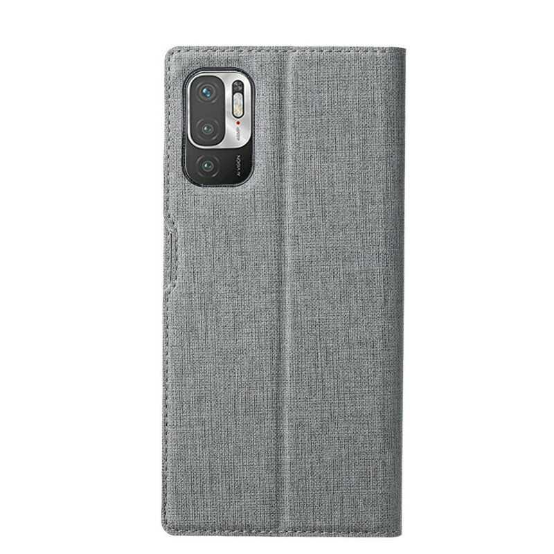 Flip Cover Xiaomi Redmi Note 10 5G / Poco M3 Pro 5G texturerat VILI DMX