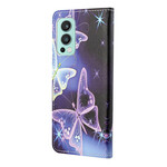 OnePlus Nord 2 5G Neon Butterfly Case