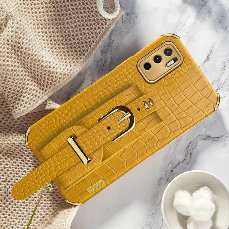 Xiaomi Redmi Note 10 5G / Poco M3 Pro 5G Croco Wristband Case