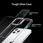 iPhone 12 / 12 Pro Skalglas baksida och silikongränser