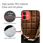Flexibelt chokladfodral för iPhone 13 Mini