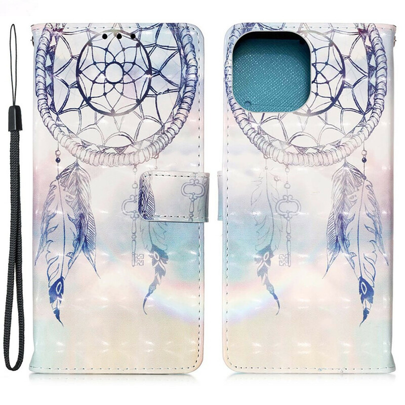 iPhone 13 Mini Watercolour Dreamcatcher Case