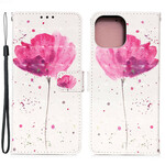 Fodral iPhone 13 Mini Poppy Watercolour