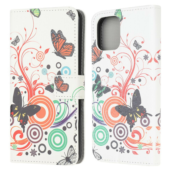 Fodral iPhone 13 Mini Butterflies Dementia