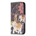 Fodral iPhone 13 Mini Indian Elephant