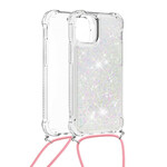 iPhone 13 Mini Glitter Skalmed nyckelband