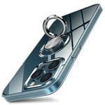 iPhone 13 Mini Clear Skalmed stöd för ringar
