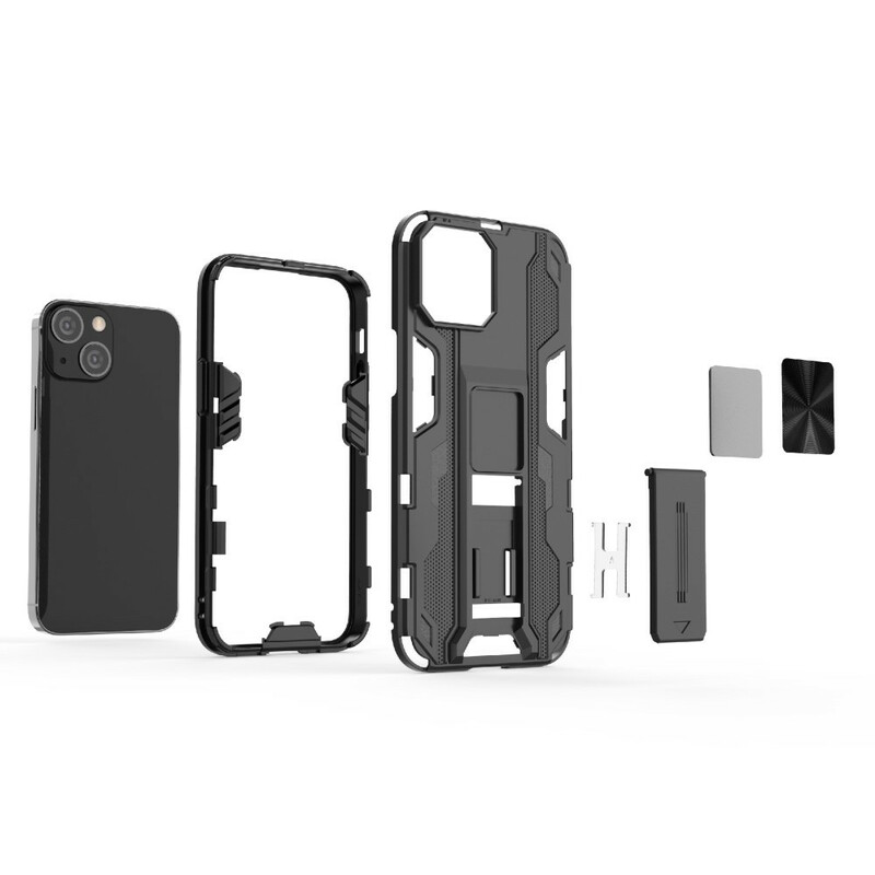iPhone 13 Mini Resistant SkalHorisontell / vertikal flik