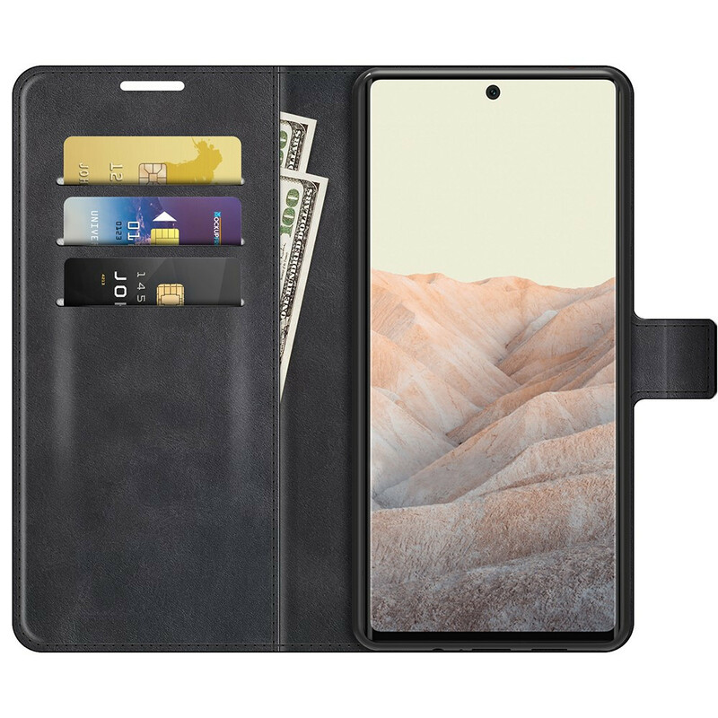 Google Pixel 6 Slim Läder Effekt Case