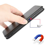 Flip Cover iPhone 13 Mini Carbon Fiber