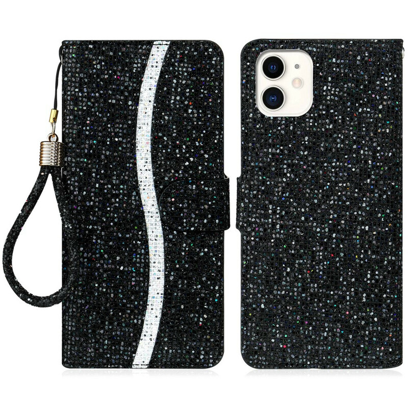 Fodral iPhone 13 Mini Glitter S Design