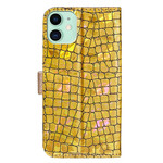 Fodral iPhone 13 Mini Croco Diamonds