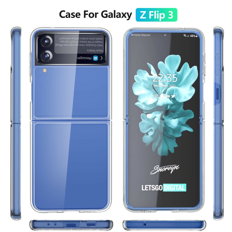 Samsung Galaxy Z Flip 3 5G Clear Case