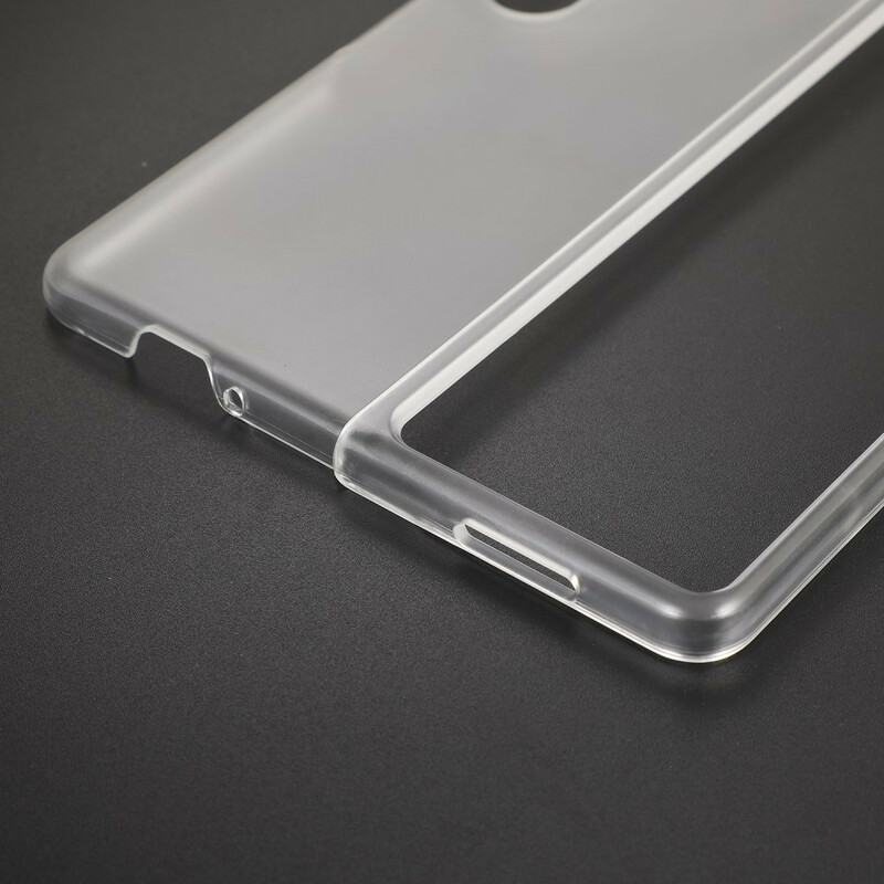 Samsung Galaxy Z Fold 3 5G plastfodral Clear Matt