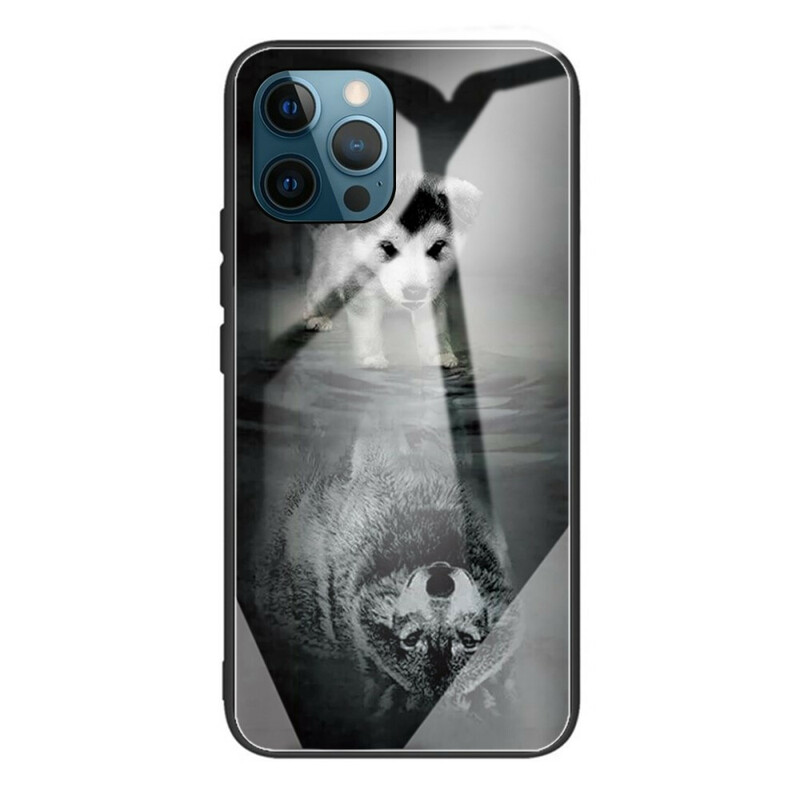 iPhone 13 Pro SkalTempererat glas Puppy Dream