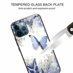 iPhone 13 Pro SkalHårdgjort glas Butterfly Design