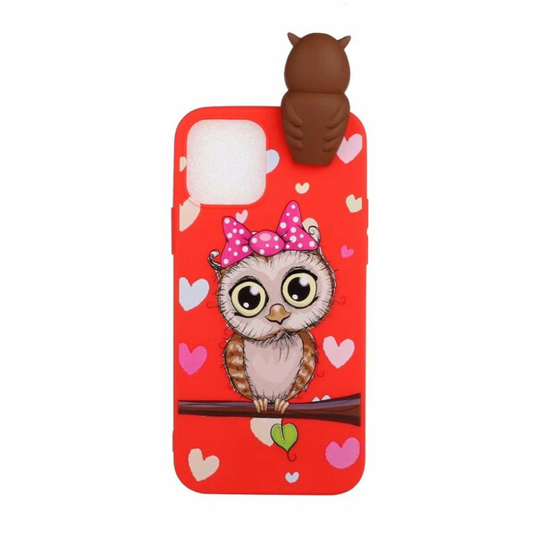 Fodral iPhone 13 Pro Max Miss Owl 3D