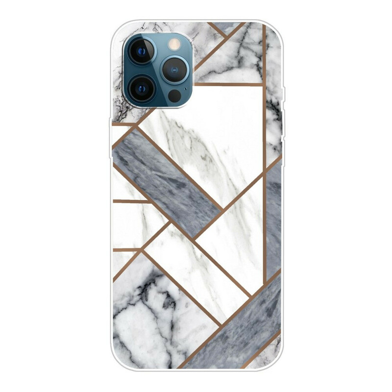 iPhone 13 Pro Marble SkalVariabel Geometrisk
