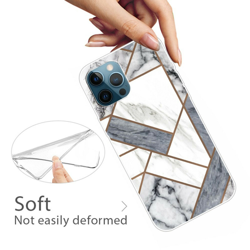 iPhone 13 Pro Marble SkalVariabel Geometrisk