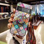 Google Pixel 6 Pro SkalMagnetisk Patchwork Stand