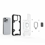 iPhone 13 Pro Honeycomb-fodral med ring
