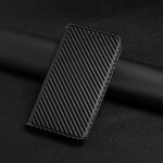 Flip Cover iPhone 13 Pro Carbon Fiber med rem