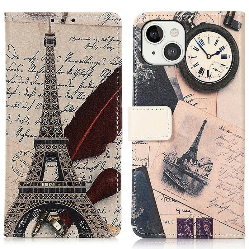 Fodral iPhone 13 Tour Eiffel Du Poète
