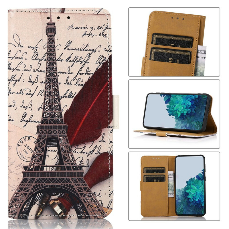 Fodral iPhone 13 Tour Eiffel Du Poète