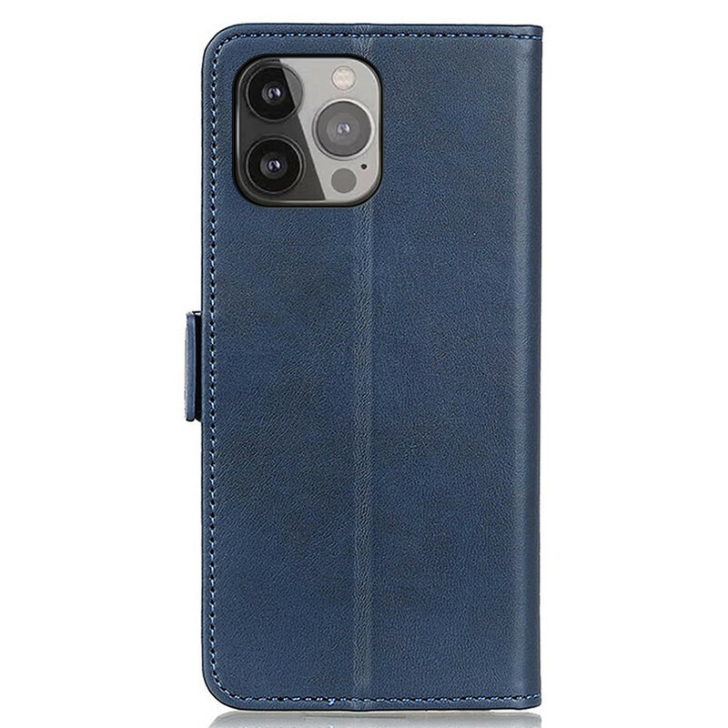 Fodral för iPhone 13 Pro Max med dubbla flikar