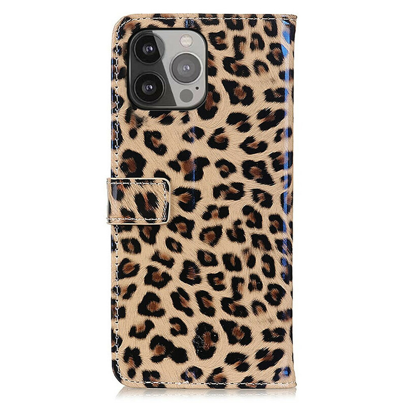 Fodral för iPhone 13 Pro Max Leopard Enkel