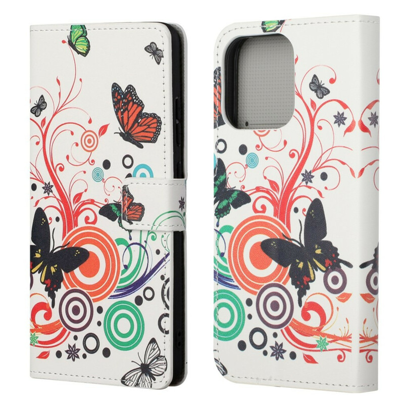 Fodral för iPhone 13 Fjärilar Dementia