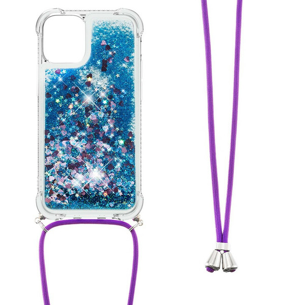 iPhone 13 Pro Max Glitter Drawstring Case