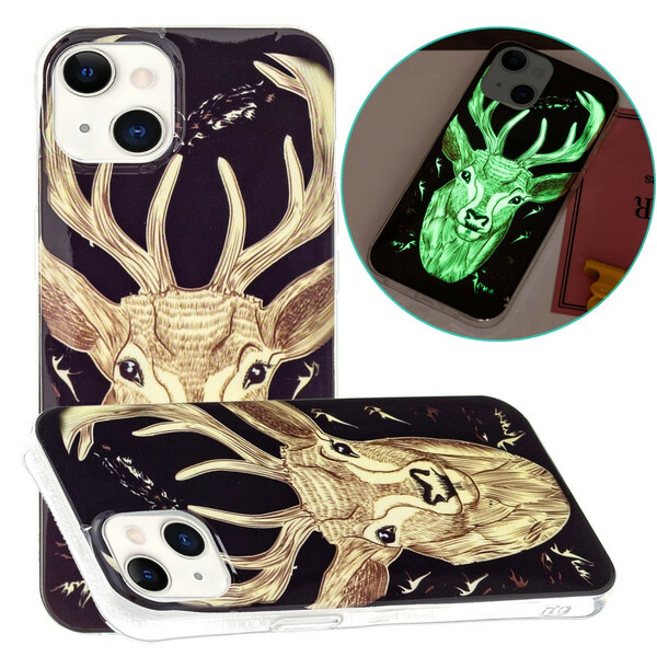iPhone 13 Majestic Stag Fluorescent Case