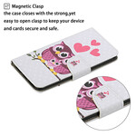 iPhone 13 Owl Family Skalmed nyckelband