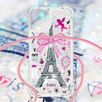 iPhone 13-fodral med Eiffeltorns snöre