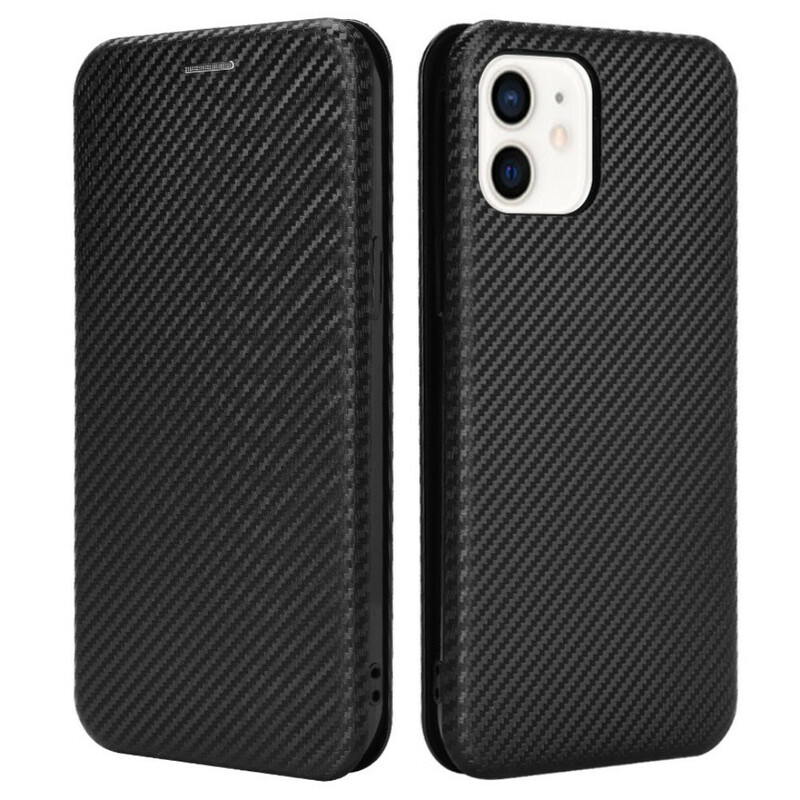 Flip Cover iPhone 13 Carbon Fiber