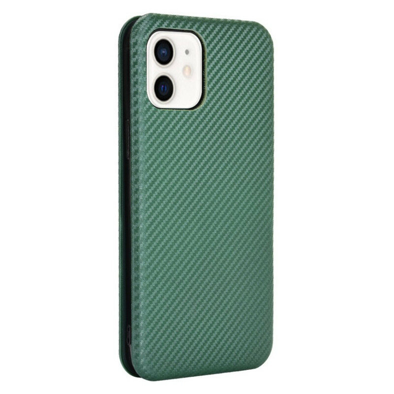 Flip Cover iPhone 13 Carbon Fiber