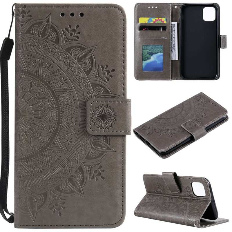 Housse iPhone 13 Mandala Soleil