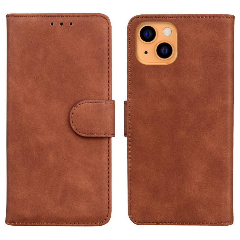 Täck för iPhone 13 Style Läder Couture