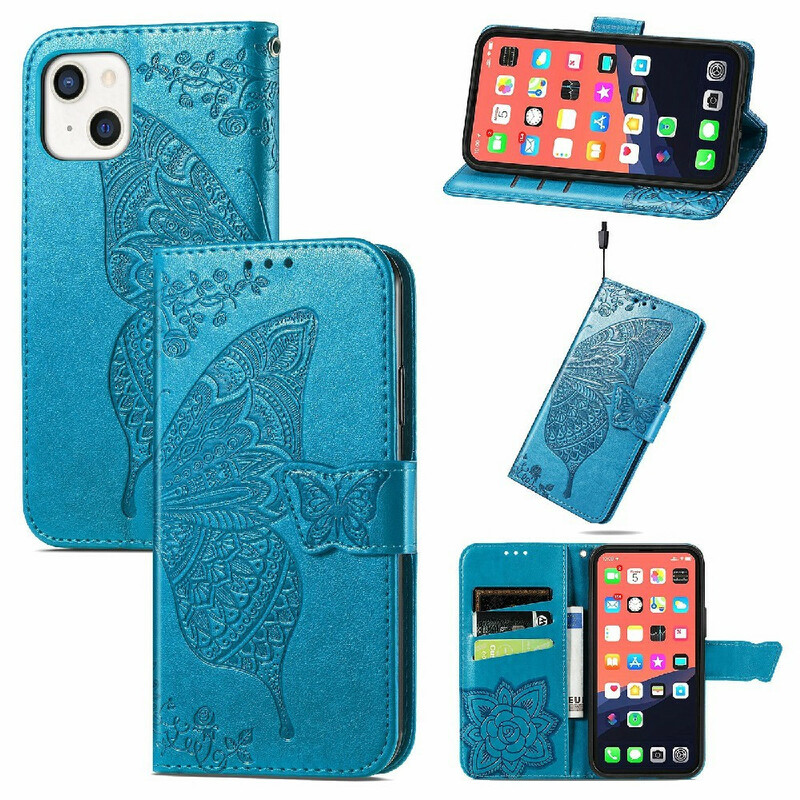 iPhone 13 Half Butterfly Case