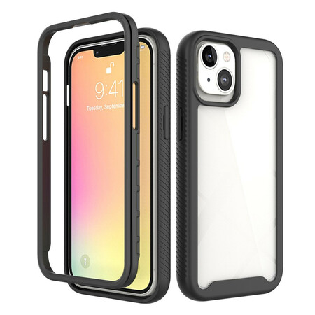 iPhone 13 SkalHybrid Design Silikon kanter