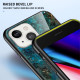 iPhone 13 SkalMarble Colors härdat glas