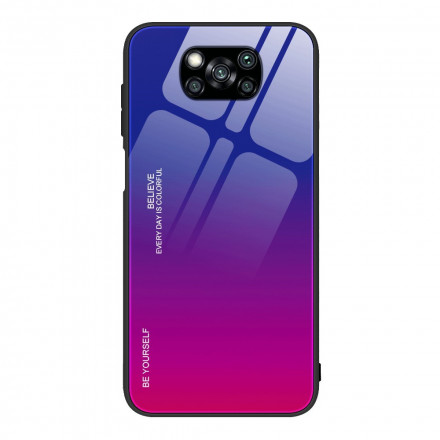 Poco X3 / X3 Pro / X3 NFC Tempererat glasfodral Be Yourself